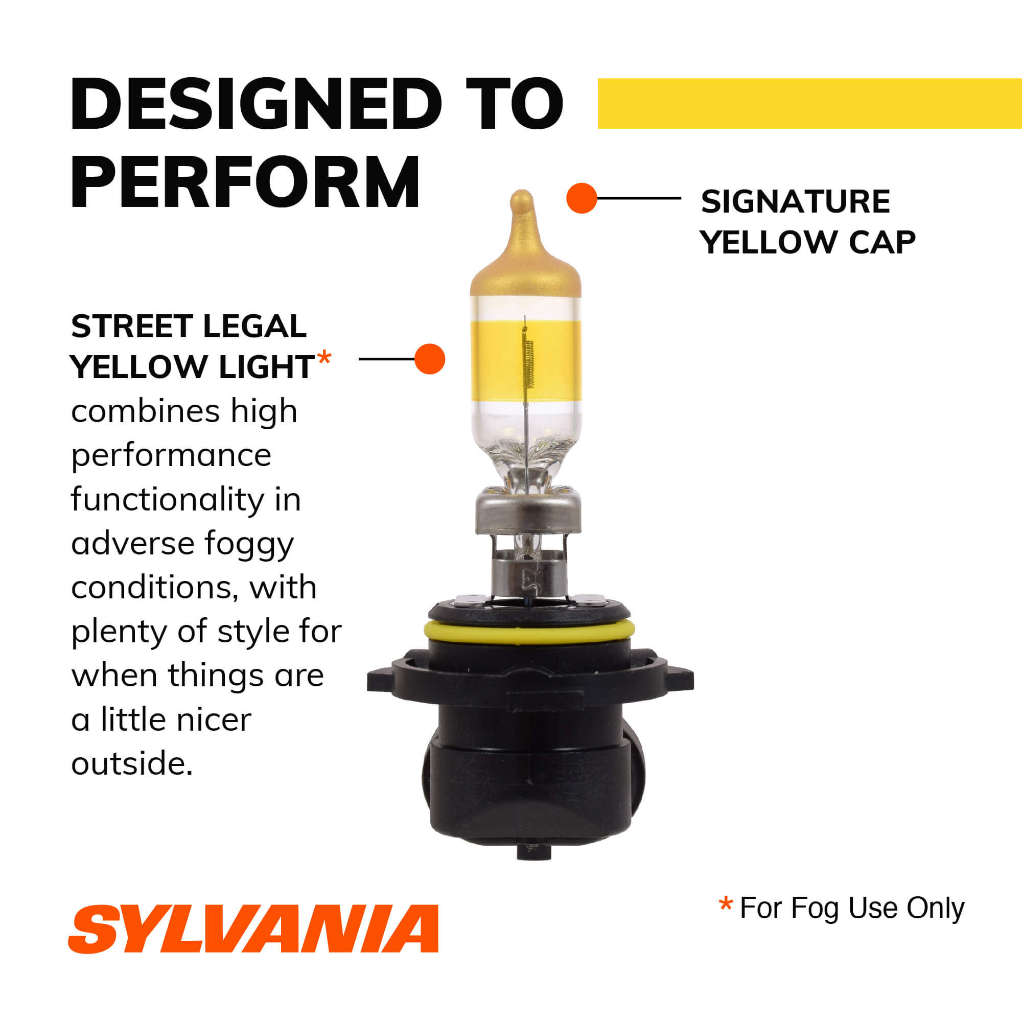 9006 fog light store bulb yellow